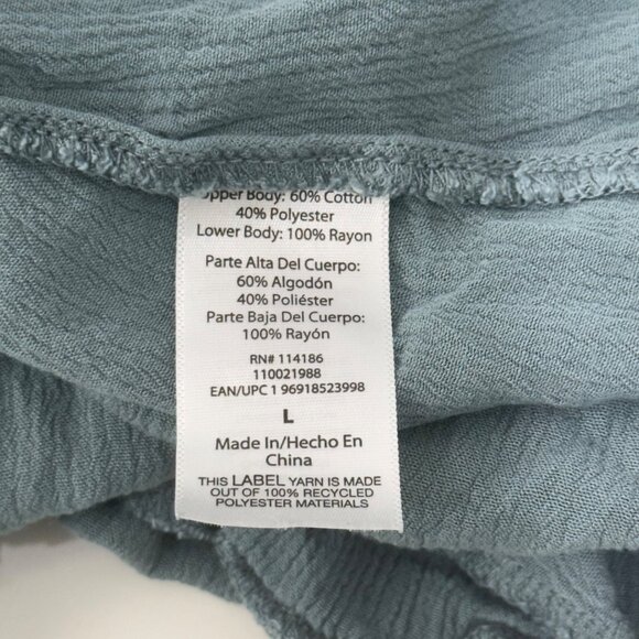 Frye Womens Sleeveless Button Front Midi Dress Size L Sage Green Polyester Rayon - Picture 6 of 11